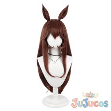 画像2: ジェンティルドンナ　La dama perfetta　コスプレウィッグ　ウマ娘プリティーダービー　コスプレ鬘　JUJUcosplay (2)