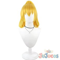 画像2: 黄瀬やよい(キュアピース)　コスプレウィッグ　スマイルプリキュア!　コスプレ鬘　JUJUcosplay (2)