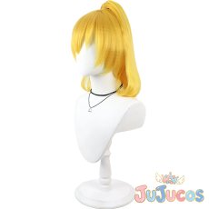 画像4: 黄瀬やよい(キュアピース)　コスプレウィッグ　スマイルプリキュア!　コスプレ鬘　JUJUcosplay (4)