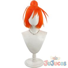 画像2: 日野あかね(キュアサニー)　コスプレウィッグ　スマイルプリキュア!　コスプレ鬘　JUJUcosplay (2)