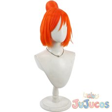 画像3: 日野あかね(キュアサニー)　コスプレウィッグ　スマイルプリキュア!　コスプレ鬘　JUJUcosplay (3)