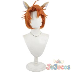 画像2: チェカ　コスプレウィッグ　ツイステッドワンダーランド　コスプレ鬘　JUJUcosplay (2)