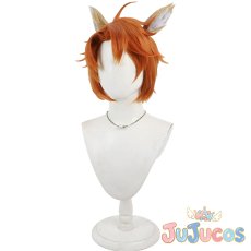 画像4: チェカ　コスプレウィッグ　ツイステッドワンダーランド　コスプレ鬘　JUJUcosplay (4)