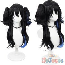 画像1: VTuber　一ノ瀬うるは　制服　コスプレウィッグ　バーチャルYouTuber　コスプレ鬘　JUJUcosplay (1)