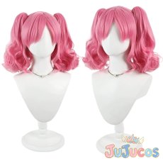 画像1: 天羽まどか　コスプレウィッグ　アイカツ！　コスプレ鬘　JUJUcosplay (1)