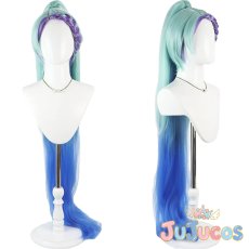 画像1: 海藤みなみ(キュアマーメイド)　コスプレウィッグ　Go!プリンセスプリキュア　コスプレ鬘　JUJUcosplay (1)
