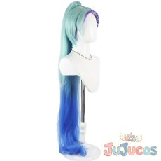 画像3: 海藤みなみ(キュアマーメイド)　コスプレウィッグ　Go!プリンセスプリキュア　コスプレ鬘　JUJUcosplay (3)