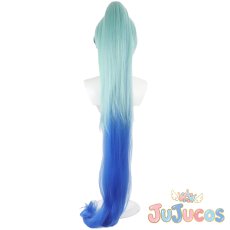 画像5: 海藤みなみ(キュアマーメイド)　コスプレウィッグ　Go!プリンセスプリキュア　コスプレ鬘　JUJUcosplay (5)