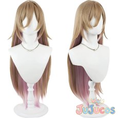 画像1: VTuber　ニュイ・ソシエール　コスプレウィッグ　バーチャルYouTuber　コスプレ鬘　JUJUcosplay (1)
