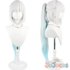 画像1: FGO　モルガン　第二再臨　コスプレウィッグ　Fate/Grand Order　コスプレ鬘　JUJUcosplay (1)