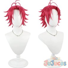 画像1: 星河楽　コスプレウィッグ　Dancing☆Starプリキュア　コスプレ鬘　JUJUcosplay (1)