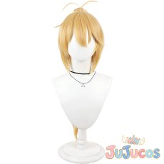 画像2: 弦巻マキ　コスプレウィッグ　VOICEPEAK　コスプレ鬘　JUJUcosplay (2)