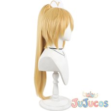 画像3: 弦巻マキ　コスプレウィッグ　VOICEPEAK　コスプレ鬘　JUJUcosplay (3)