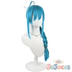 画像3: VTuber　緑仙　チャイナストリート　コスプレウィッグ　バーチャルYouTuber　コスプレ鬘　JUJUcosplay (3)