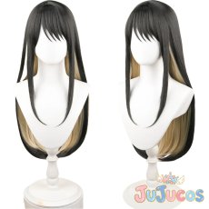 画像1: 須賀蕾叶　コスプレウィッグ　BanG Dream! Our Notes　コスプレ鬘　JUJUcosplay (1)