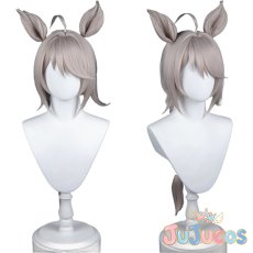 画像1: 天神山オトギ　コスプレウィッグ　ブルーアーカイブ　コスプレ鬘　JUJUcosplay (1)