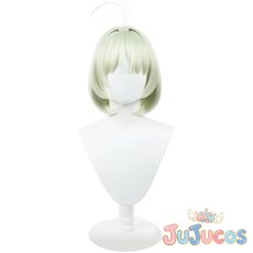 画像2: 薄葉リツ　コスプレウィッグ　ブルーアーカイブ　コスプレ鬘　JUJUcosplay (2)