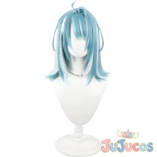 画像2: Vtuber　白波らむね　初期衣装　コスプレウィッグ　バーチャルYouTuber　コスプレ鬘　JUJUcosplay (2)
