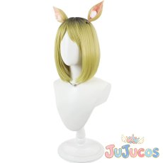画像4: 越司丸益子　コスプレウィッグ　ヤニねこ　コスプレ鬘　JUJUcosplay (4)