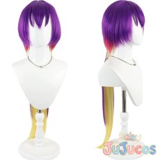 画像1: くろむ　コスプレウィッグ　魔入りました!入間くん　コスプレ鬘　JUJUcosplay (1)