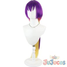 画像4: くろむ　コスプレウィッグ　魔入りました!入間くん　コスプレ鬘　JUJUcosplay (4)