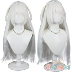 画像1: 百江なぎさ　コスプレウィッグ　魔法少女まどか☆マギカ　コスプレ鬘　JUJUcosplay (1)