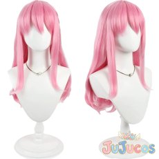画像1: 巡音ルカ　マジカルミライ 2024　コスプレウィッグ　VOCALOID　コスプレ鬘　JUJUcosplay (1)