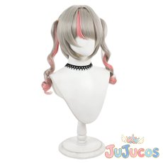 画像3: VTuber　魔界ノりりむ　Cherry Cherish　コスプレウィッグ　バーチャルYouTuber　コスプレ鬘　JUJUcosplay (3)