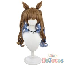 画像2: アーモンドアイ　水着　コスプレウィッグ　ウマ娘プリティーダービー　コスプレ鬘　JUJUcosplay (2)