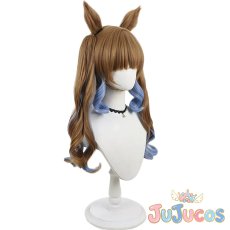 画像3: アーモンドアイ　水着　コスプレウィッグ　ウマ娘プリティーダービー　コスプレ鬘　JUJUcosplay (3)