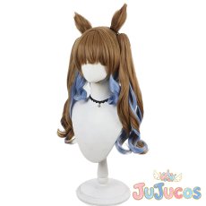画像4: アーモンドアイ　水着　コスプレウィッグ　ウマ娘プリティーダービー　コスプレ鬘　JUJUcosplay (4)