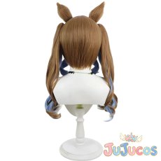 画像5: アーモンドアイ　水着　コスプレウィッグ　ウマ娘プリティーダービー　コスプレ鬘　JUJUcosplay (5)
