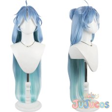 画像1: Wuthering Waves　清宵　セイショウ　コスプレウィッグ　鳴潮　コスプレ鬘　JUJUcosplay (1)