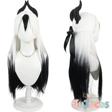 画像1: 鬼方カヨコ　ドレス　コスプレウィッグ　ブルーアーカイブ　コスプレ鬘　JUJUcosplay (1)