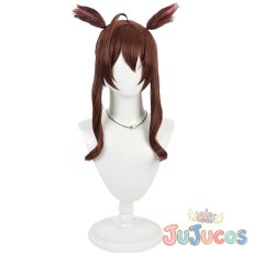 画像2: メジロブライト　水着　海辺のエレガンスシフォン　コスプレウィッグ　ウマ娘プリティーダービー　コスプレ鬘　JUJUcosplay (2)