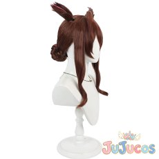 画像3: メジロブライト　水着　海辺のエレガンスシフォン　コスプレウィッグ　ウマ娘プリティーダービー　コスプレ鬘　JUJUcosplay (3)
