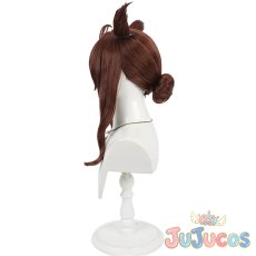 画像4: メジロブライト　水着　海辺のエレガンスシフォン　コスプレウィッグ　ウマ娘プリティーダービー　コスプレ鬘　JUJUcosplay (4)
