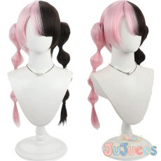 画像1: VTuber　橘ひなの　部屋着　玉ねぎヘア　コスプレウィッグ　バーチャルYouTuber　コスプレ鬘　JUJUcosplay (1)