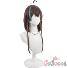 画像3: VTuber　夏色まつり　正月衣装　コスプレウィッグ　バーチャルYouTuber　コスプレ鬘　JUJUcosplay (3)