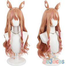 画像1: VTuber　Ayunda Risu　アユンダ・リス　4周年記念衣装　コスプレウィッグ　バーチャルYouTuber　コスプレ鬘　JUJUcosplay (1)