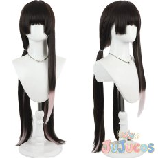 画像1: Wuthering Waves　千咲　白桃パフェ　コスプレウィッグ　鳴潮　コスプレ鬘　JUJUcosplay (1)