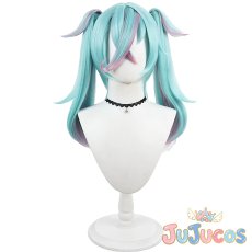画像2: プリム　コスプレウィッグ　プリキュアオールスターズF　コスプレ鬘　JUJUcosplay (2)