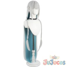画像3: FGO　モルガン　英霊学装　コスプレウィッグ　Fate/Grand Order　コスプレ鬘　JUJUcosplay (3)