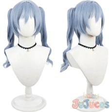 画像1: バンドリ！　朝日六花　闇に光を　コスプレウィッグ　BanG Dream!　コスプレ鬘　JUJUcosplay (1)