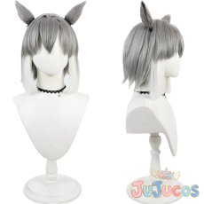 画像1: コツメカワウソ　コスプレウィッグ　けものフレンズ　コスプレ鬘　JUJUcosplay (1)