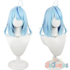 画像1: VTuber　雪花ラミィ　水着　コスプレウィッグ　バーチャルYouTuber　コスプレ鬘　JUJUcosplay (1)