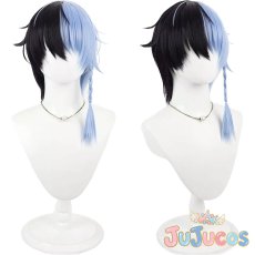 画像1: 青柳冬弥　エンビエントムジーク　一緒に帰ろう　コスプレウィッグ　プロジェクトセカイ カラフルステージ！ feat. 初音ミク　コスプレ鬘　JUJUcosplay (1)