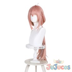画像4: 陸奥こまろ　コスプレウィッグ　生徒会にも穴はある!　コスプレ鬘　JUJUcosplay (4)