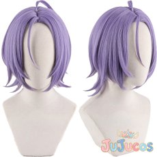 画像1: ユリウス・ユークリウス　コスプレウィッグ　Re:ゼロから始める異世界生活　コスプレ鬘　JUJUcosplay (1)