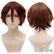 画像1: ナワーブ・サベダー　コスプレウィッグ　IdentityV 第五人格傭兵　コスプレ鬘　JUJUcosplay (1)